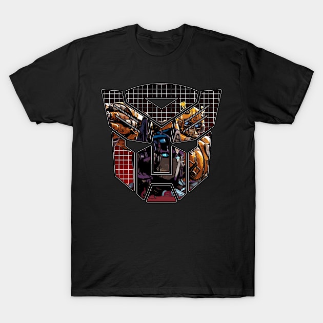 optimus and bee T-Shirt by 10thstreet